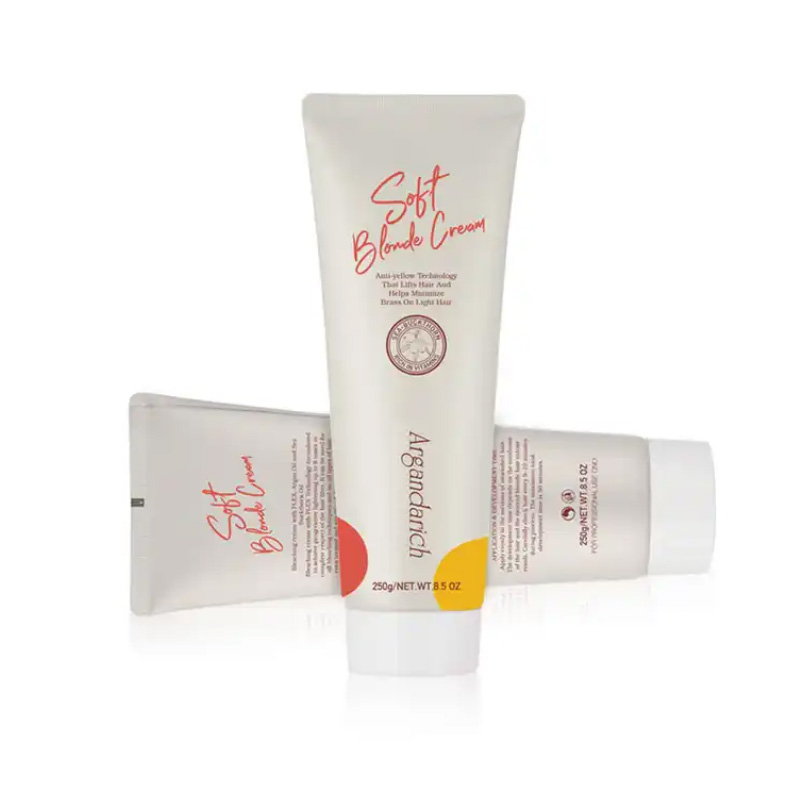 GMPC Factory Offer Soft Blonde cream And No Yellow Hair Bleach Cream